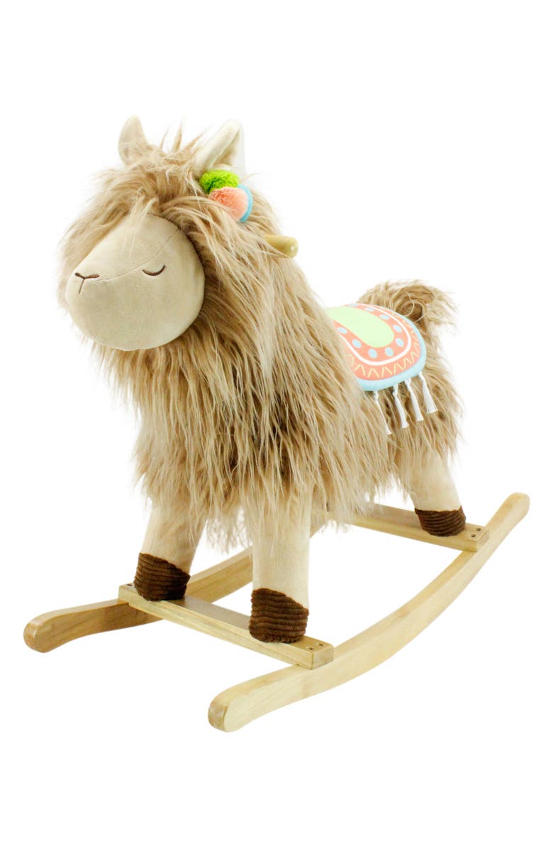Soft Landing Llama Joyrides Rocker, Main, color, 