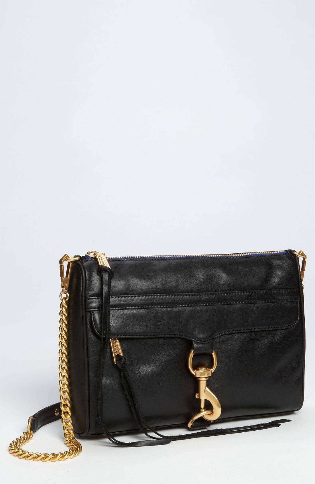 'MAC' Shoulder Bag, Main, color, BLACK
