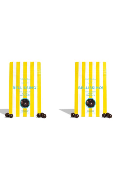 2-Pack Bellissimo Dark Chocolate Sea Salt Caramels
