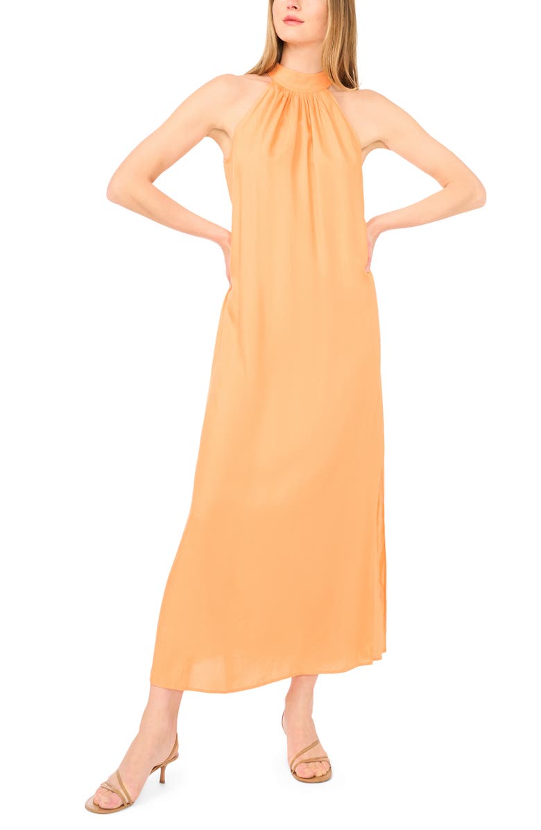 Vince Camuto Halter Maxi Dress, Main, color, 