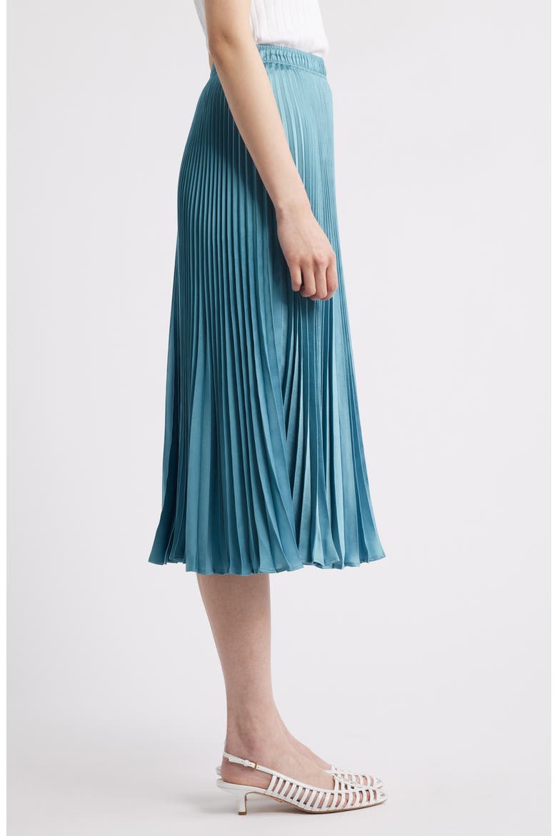 Vlysola Pleated Midi Skirt, Alternate, color, BT BU