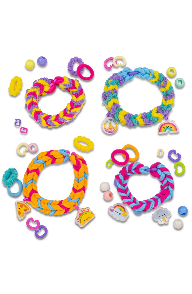 Rainbow Loom Fluff Bracelet Kit, Alternate, color, Rainbow Multi