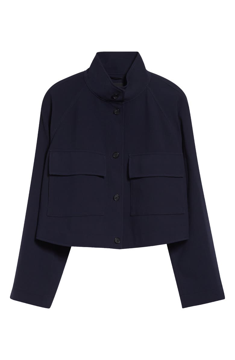 BOSS Jotana Wrinkle Resistant Crepe Jacket, Main, color, Sky Captain