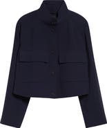 BOSS Jotana Wrinkle Resistant Crepe Jacket