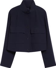 BOSS Jotana Wrinkle Resistant Crepe Jacket