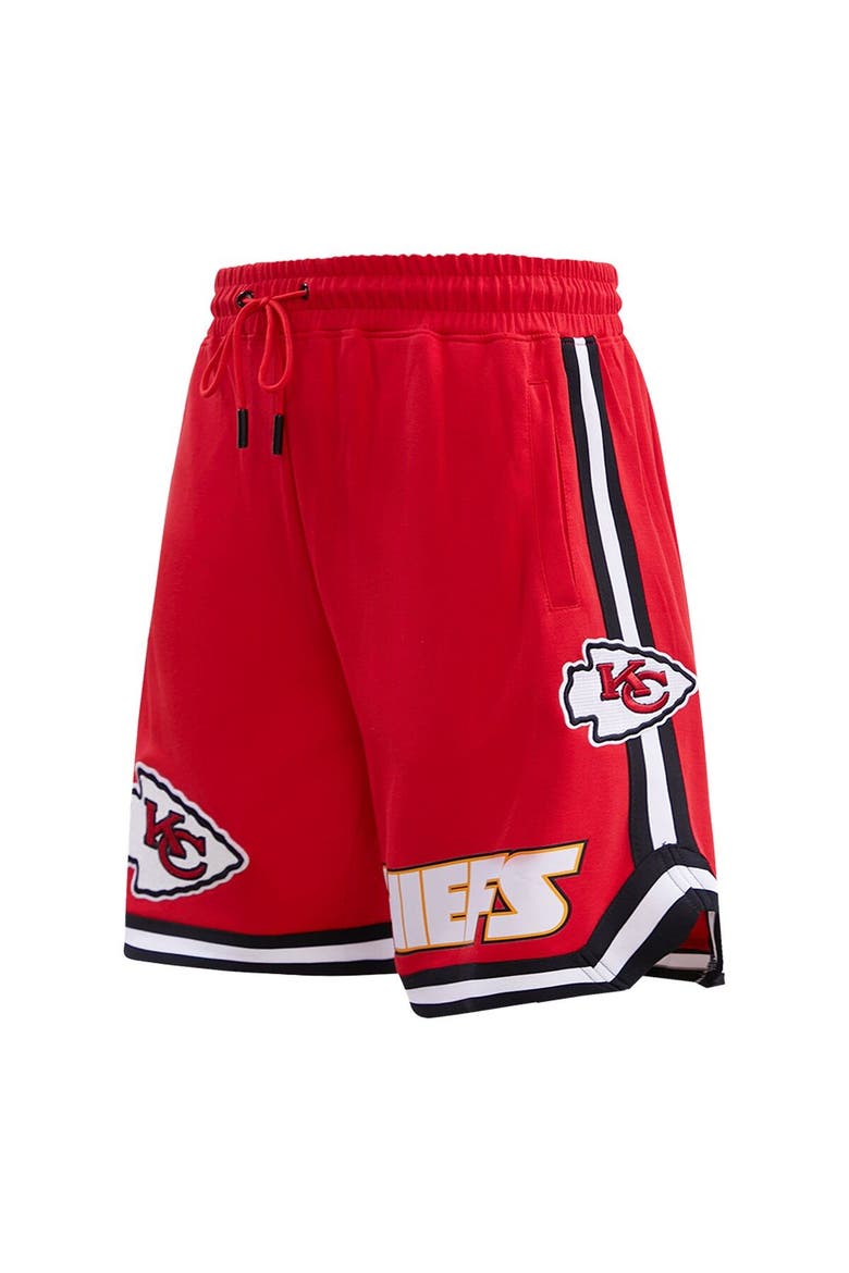 Men's Pro Standard Red Kansas City Chiefs Classic Chenille Shorts, Alternate, color, Red