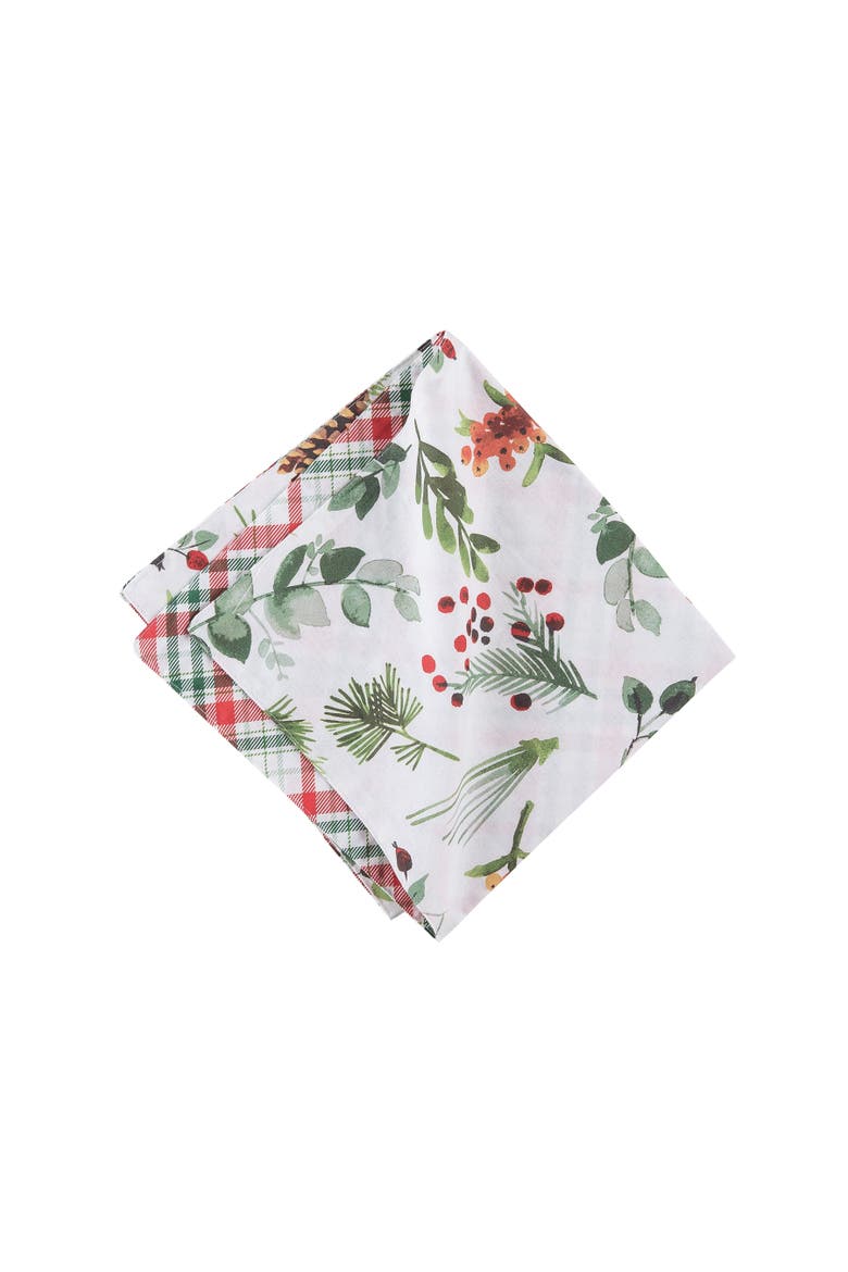 Jovie Single Cloth Napkin, Main, color, Red