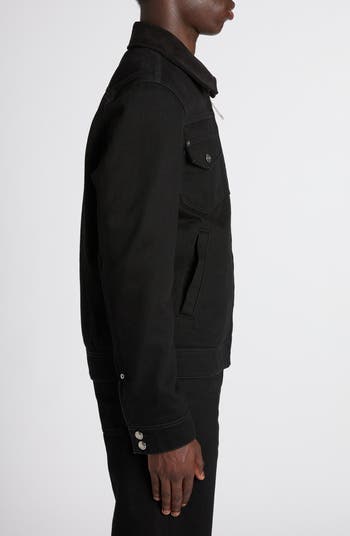 Zip Front Denim Jacket