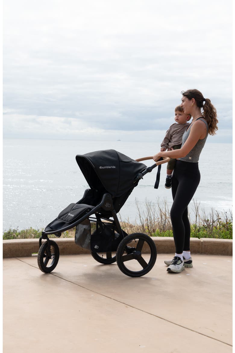 Speed Jogging Stroller, Alternate, color, BLACK/ BLACK