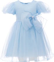Tulleen Bow Organza Dress