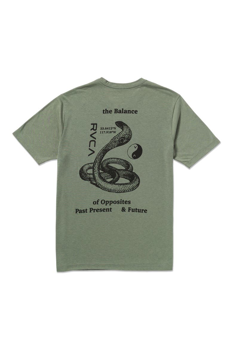 Balance Cobra Performance Graphic T-Shirt, Alternate, color, SAGE LEAF