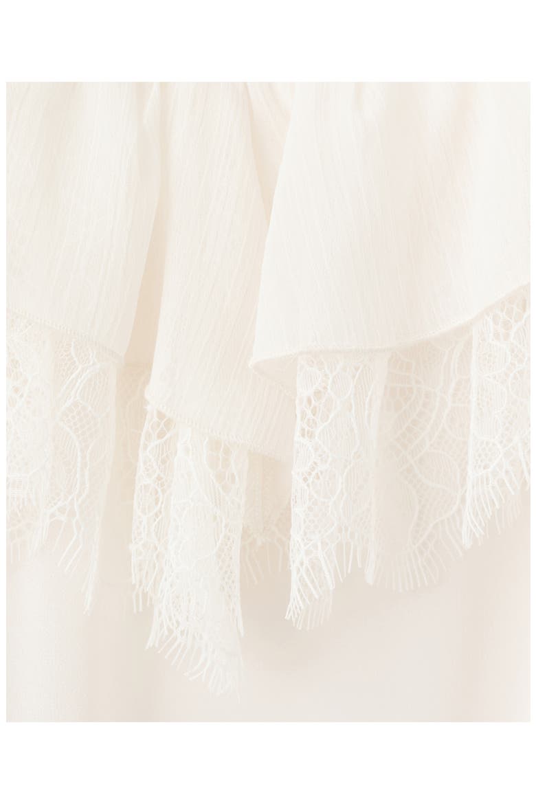Sieni Lace Detail Dress, Alternate, color, ECRU