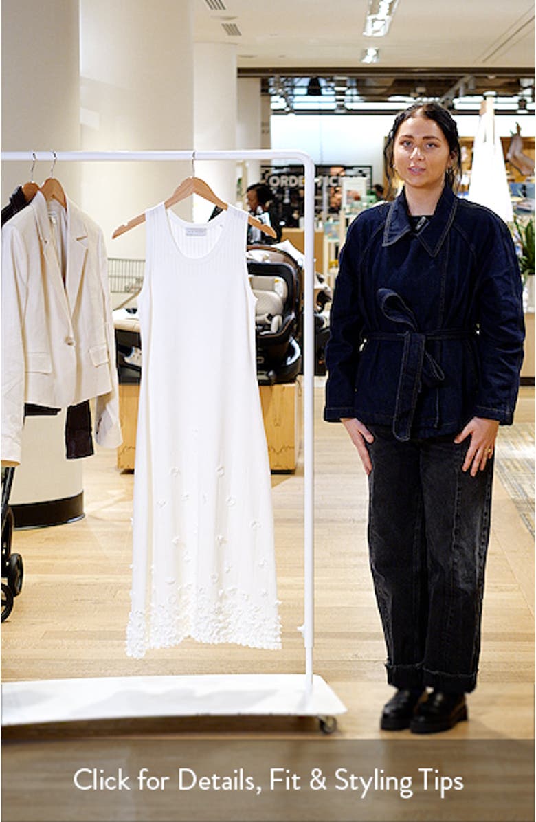 The Alana 3D Flower Sleeveless Maxi Dress, sales video thumbnail