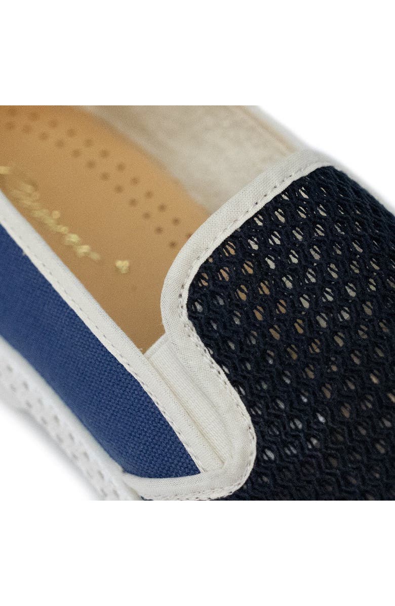 Rivieras Classic Match Cotton Cavas & Mesh, Alternate, color, Light Blue & Navy