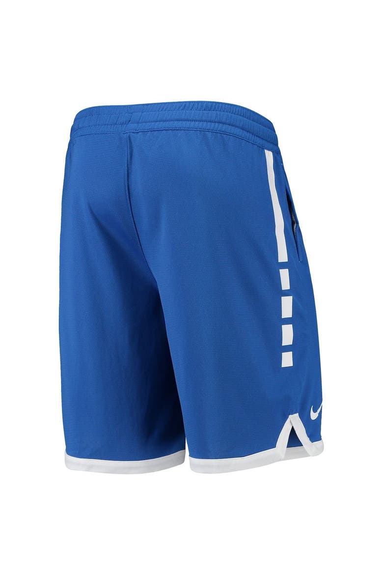 Men's Nike Royal Florida Gators Elite Stripe Performance Shorts, Alternate, color, Royal