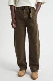 Lemaire Twisted Belted Jeans
