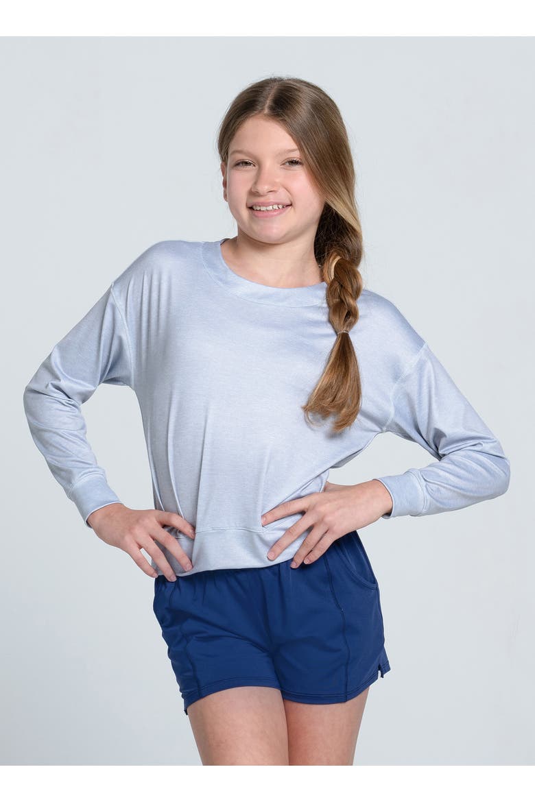 Hype Long Sleeve, Main, color, Heather Grey