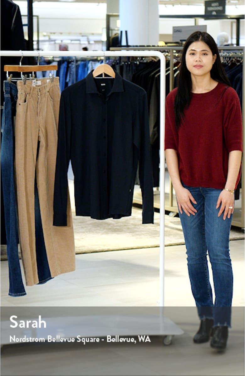 Roan Slim Fit Button-Up Shirt, sales video thumbnail