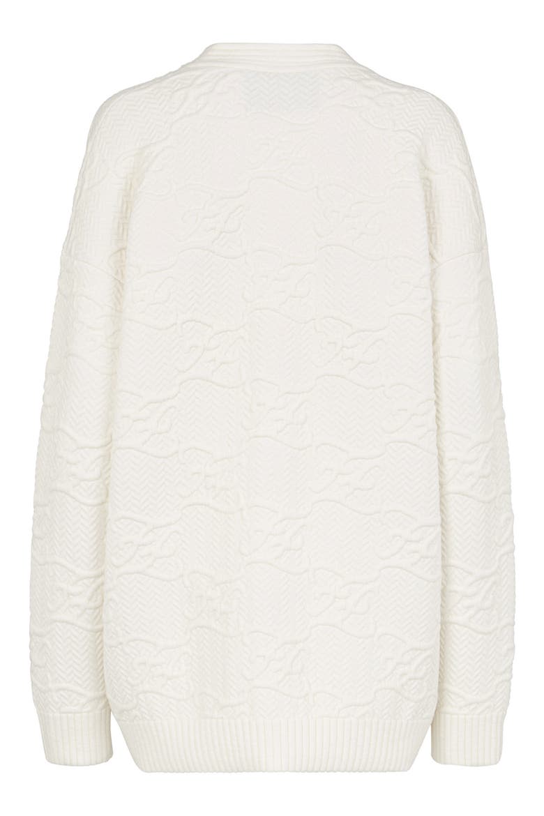 Karligraphy Quilted Cardigan, Alternate, color, SALLY