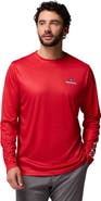 Columbia Men's Columbia  Red Georgia Bulldogs PHG Terminal Shot Long Sleeve T-Shirt