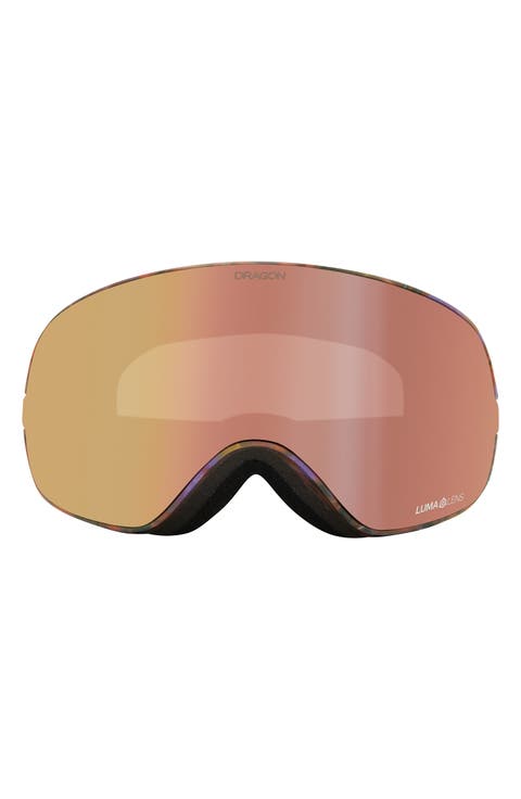 X2S 72mm Spherical Snow Goggles with Bonus Lenses