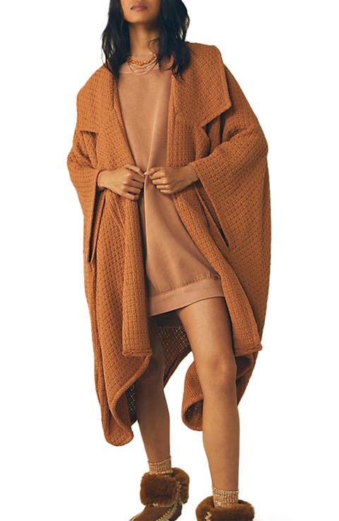 Waffle Drape Jacket