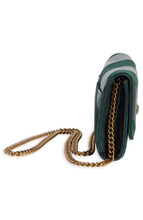 Kurt Geiger London Soho Wallet On A Chain In Green