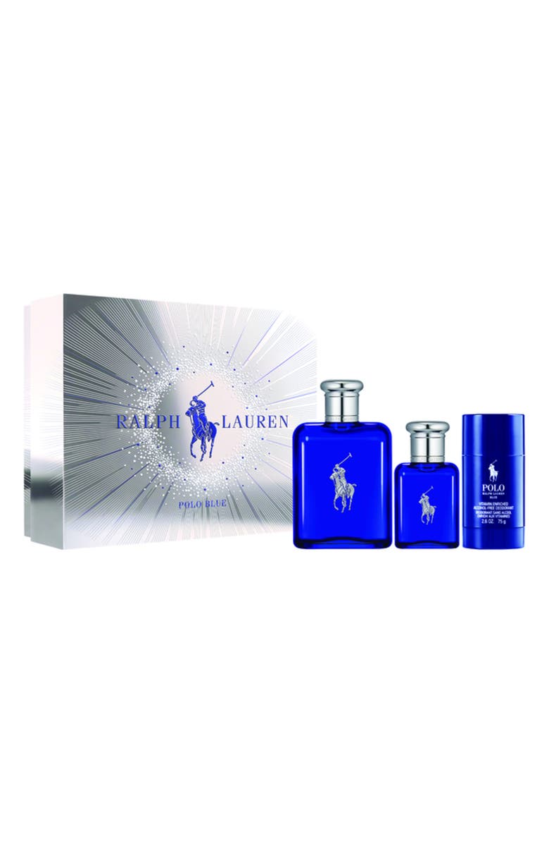 Ralph Lauren Polo Blue Eau de Toilette Gift Set $200 Value, Main, color,
