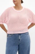 City Chic Open Stitch Sweater