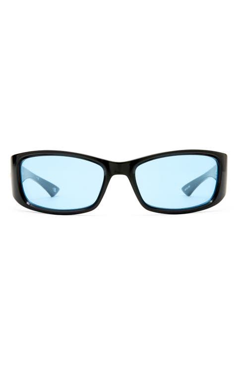 Du Jour 60mm Rectangular Sunglasses
