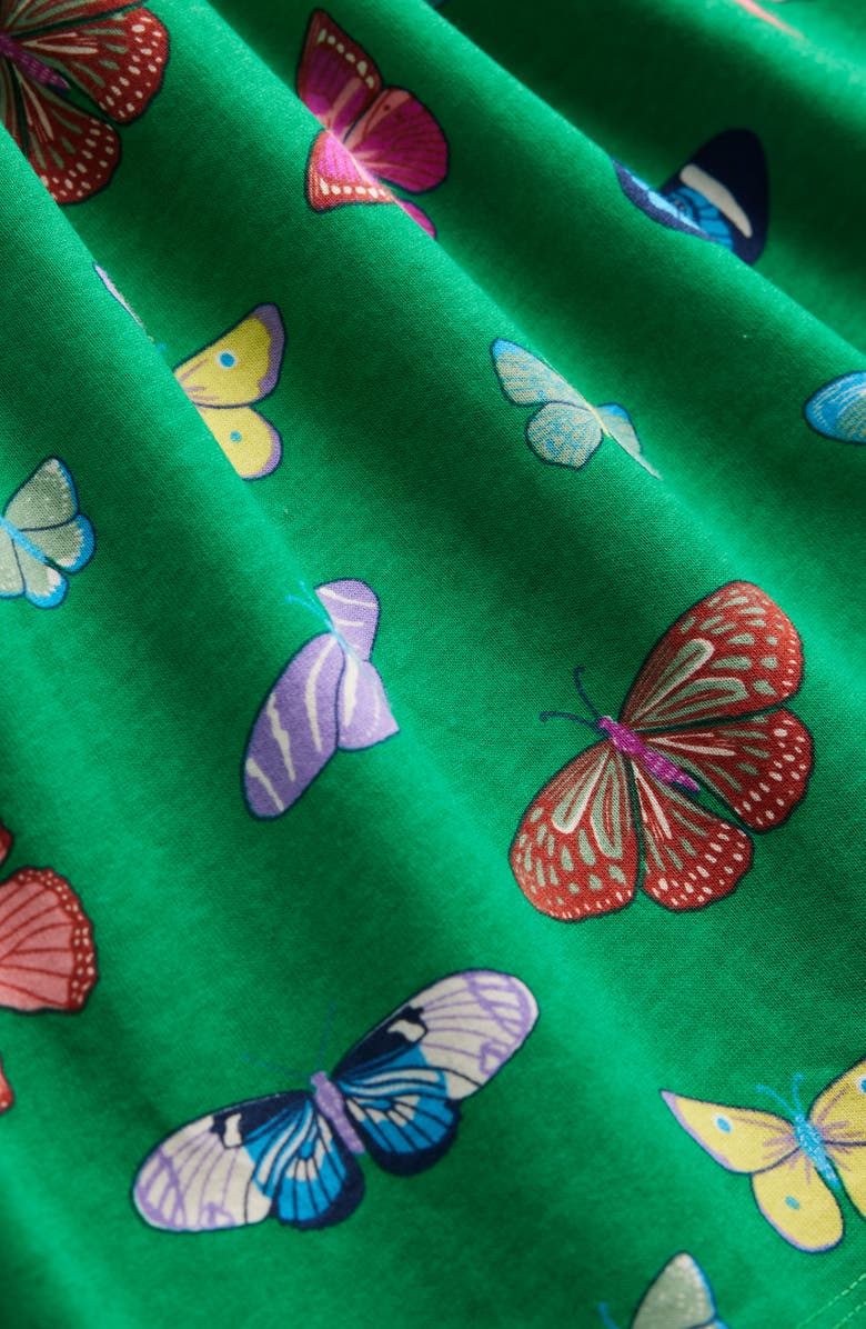 Mini Boden Kids' Fun Butterfly Cotton Jersey Dress, Alternate, color,