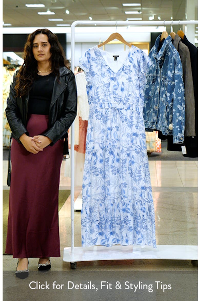 Flutter Sleeve Maxi Dress video