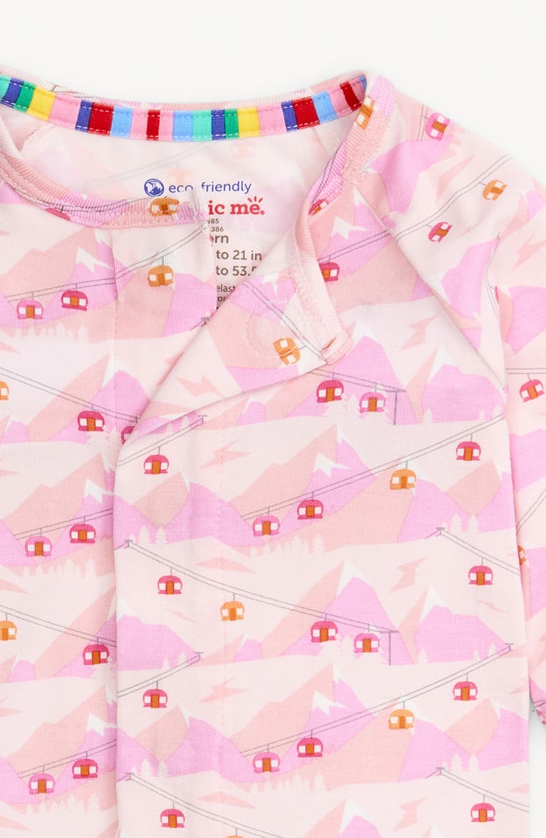 Magnetic Me Pink Après Chic Magnetic Closure Convertible Romper, Alternate, color, Pink