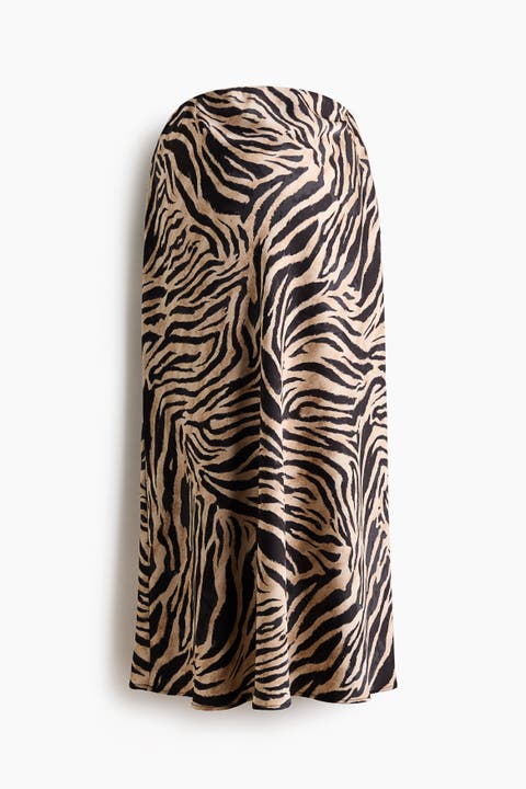 Mama Satin Slip Skirt