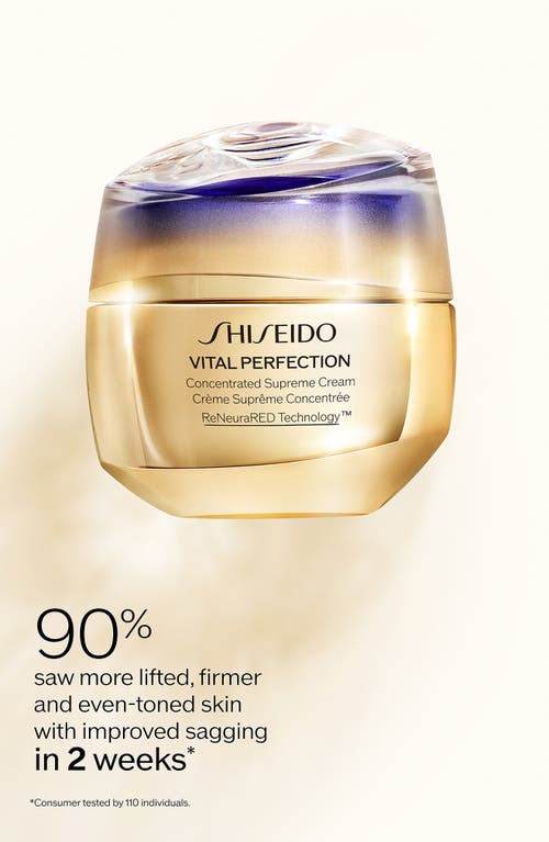 Shiseido Vital Perfection Concentrated Supreme Cream In Regular