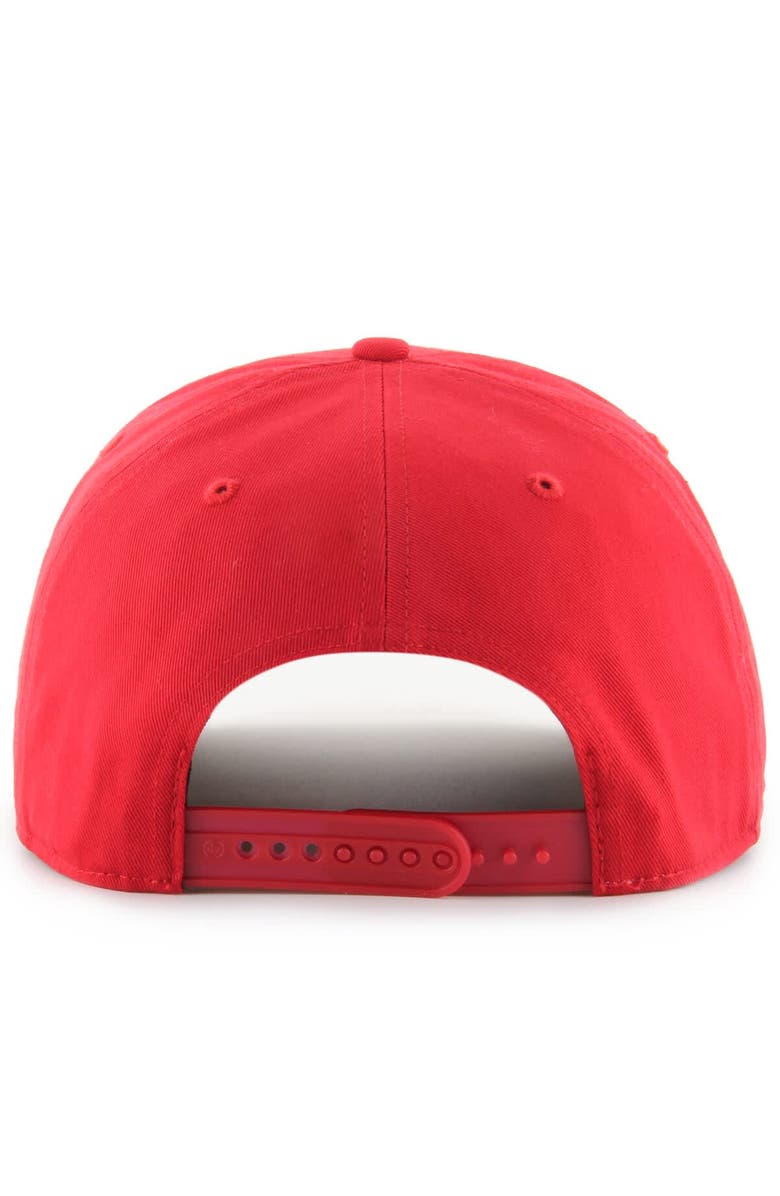 '47 Men's '47  Scarlet Ohio State Buckeyes College Football Playoff 2024 National Champions Hitch Adjustable Hat, Alternate, color, 