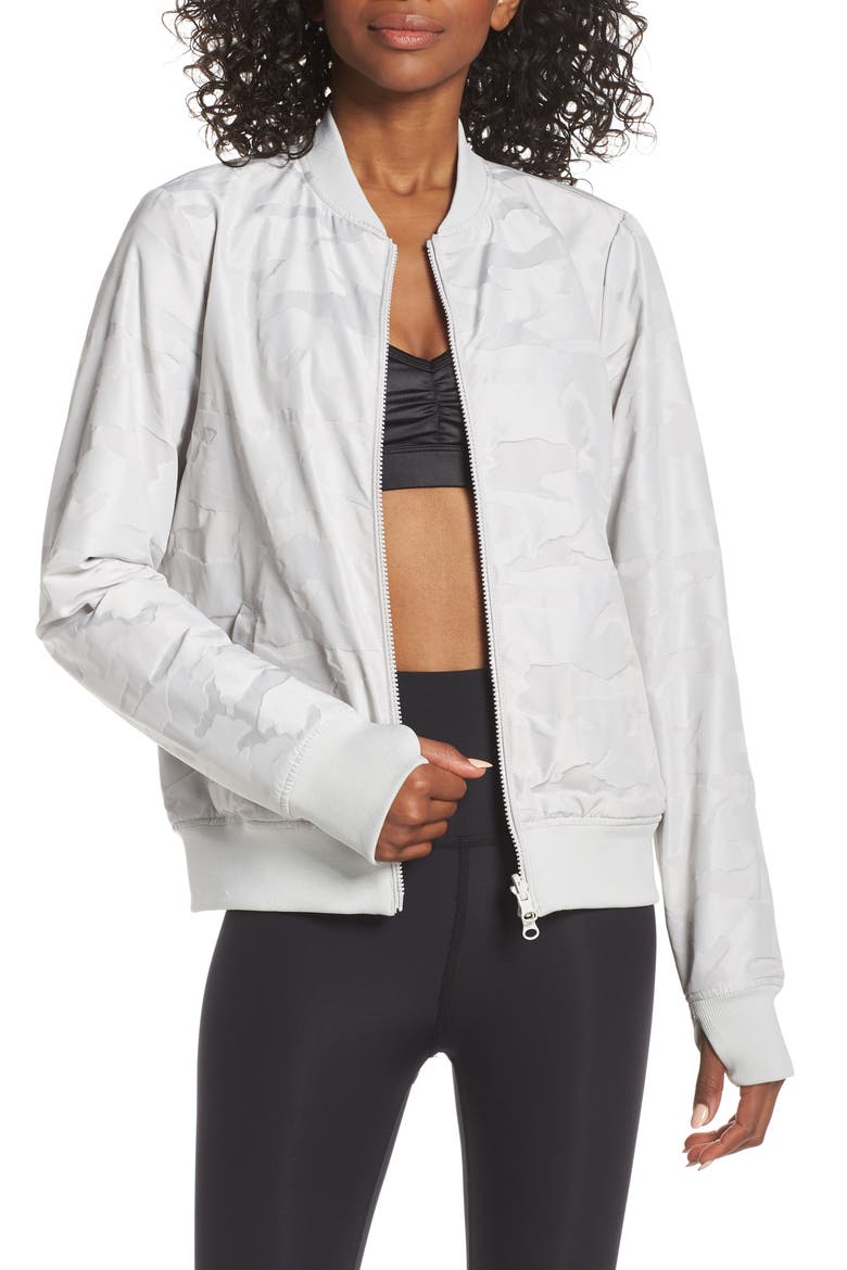 Reversible Bomber Jacket, Main, color, CAMO / LIGHT BLUE