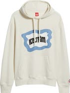 ICECREAM Flag Logo Cotton French Terry Graphic Hoodie