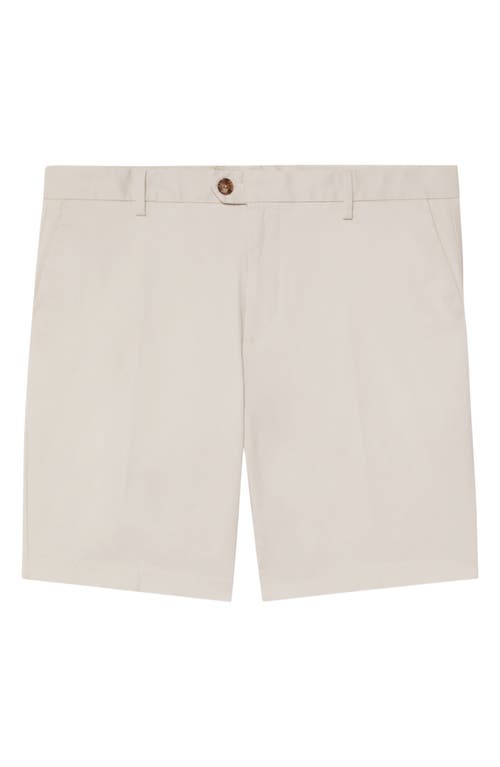 Reiss Wicket Modern Fit Chino Shorts In White