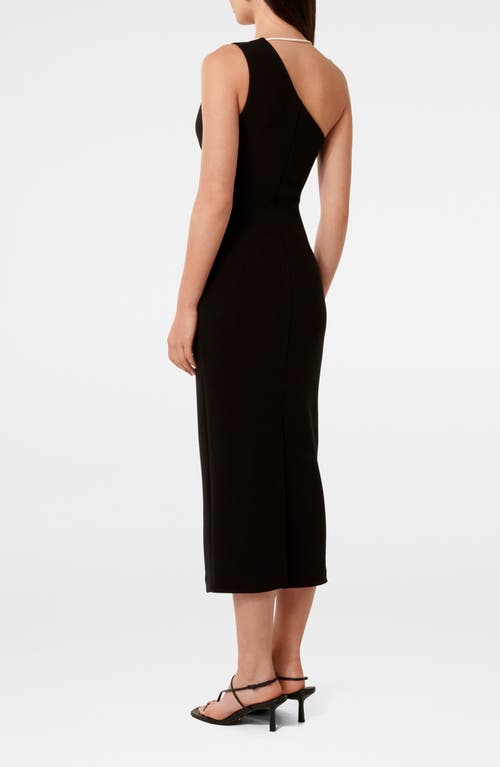 Ever New Toni Colorblock Sleeveless Midi Dress In Black