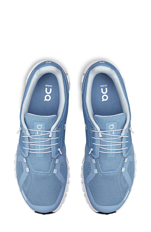 On Cloud 6 Sneakers In Chambray/white