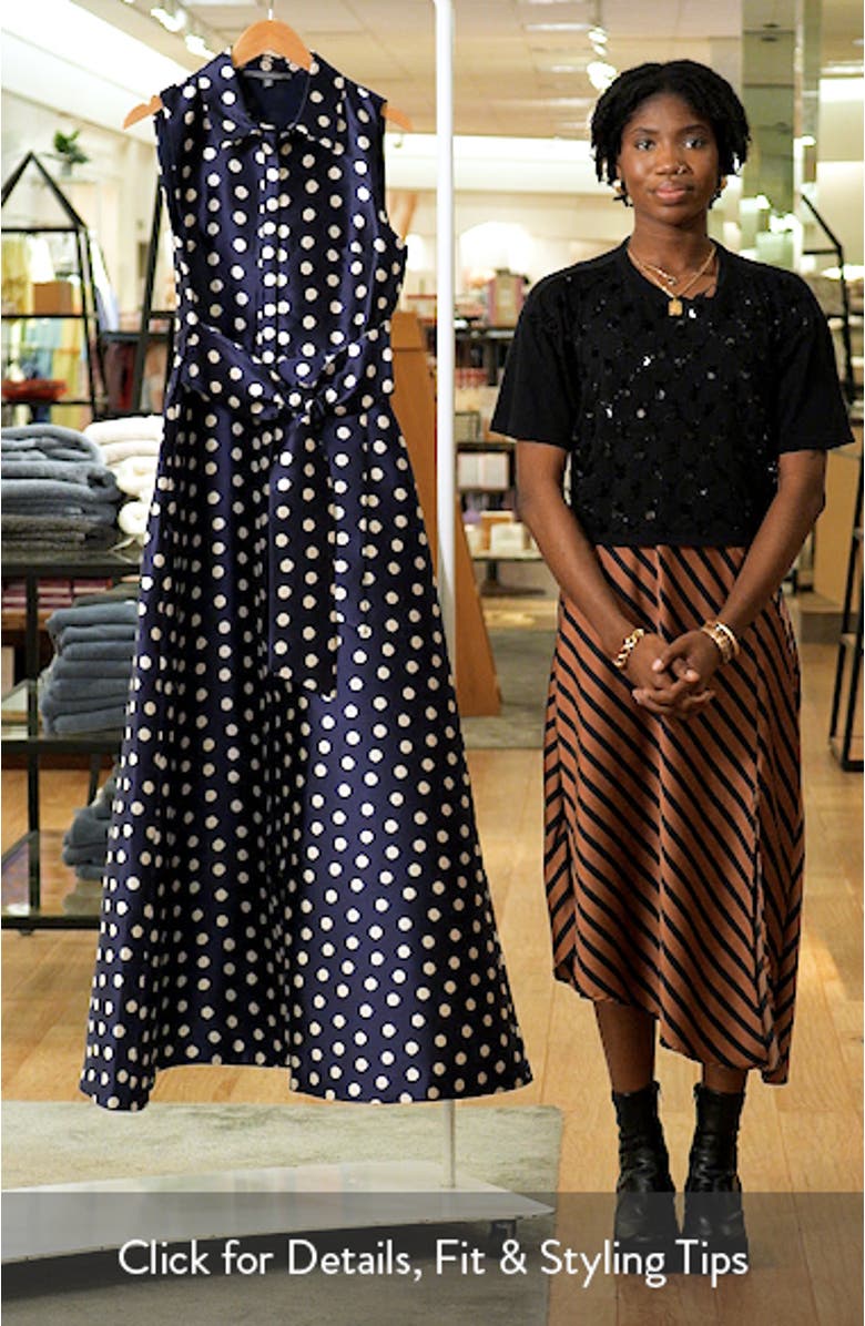 Dot Sleeveless Gown, sales video thumbnail