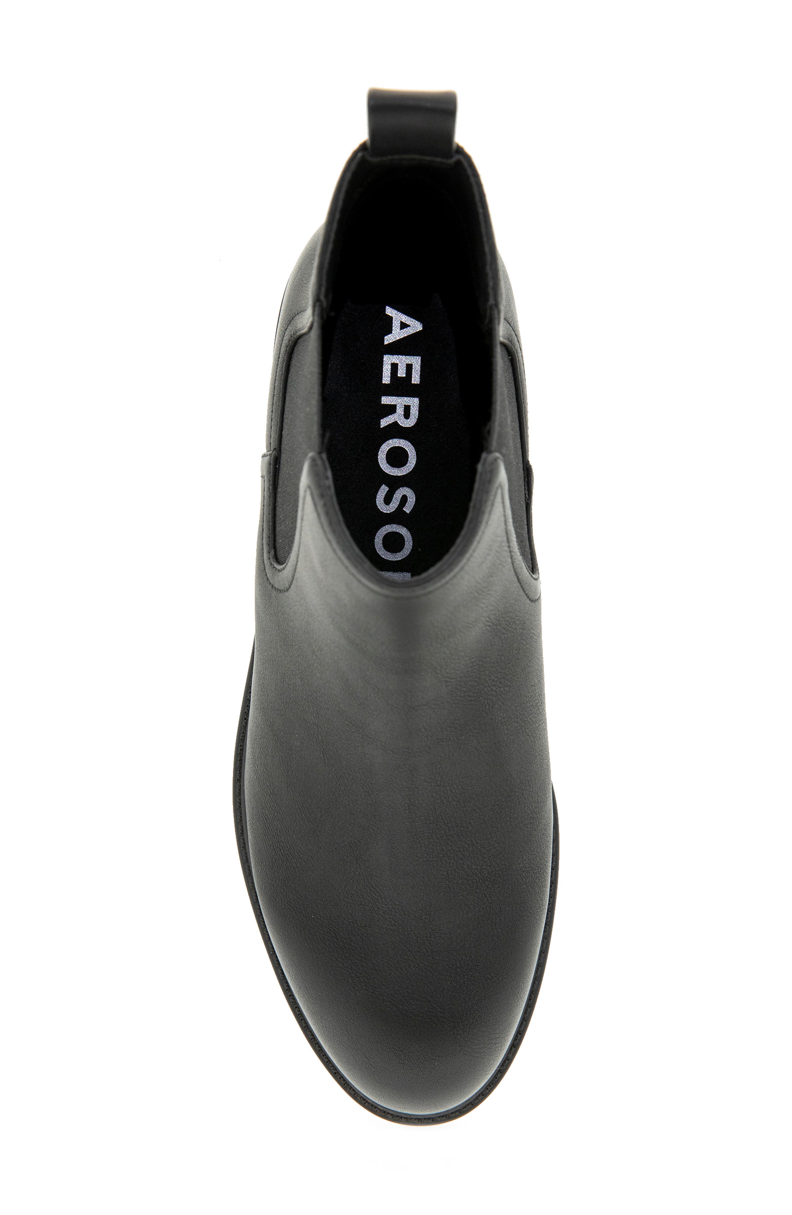 Aerosoles Poshan Chelsea Boot, Alternate, color, Black Faux Leather