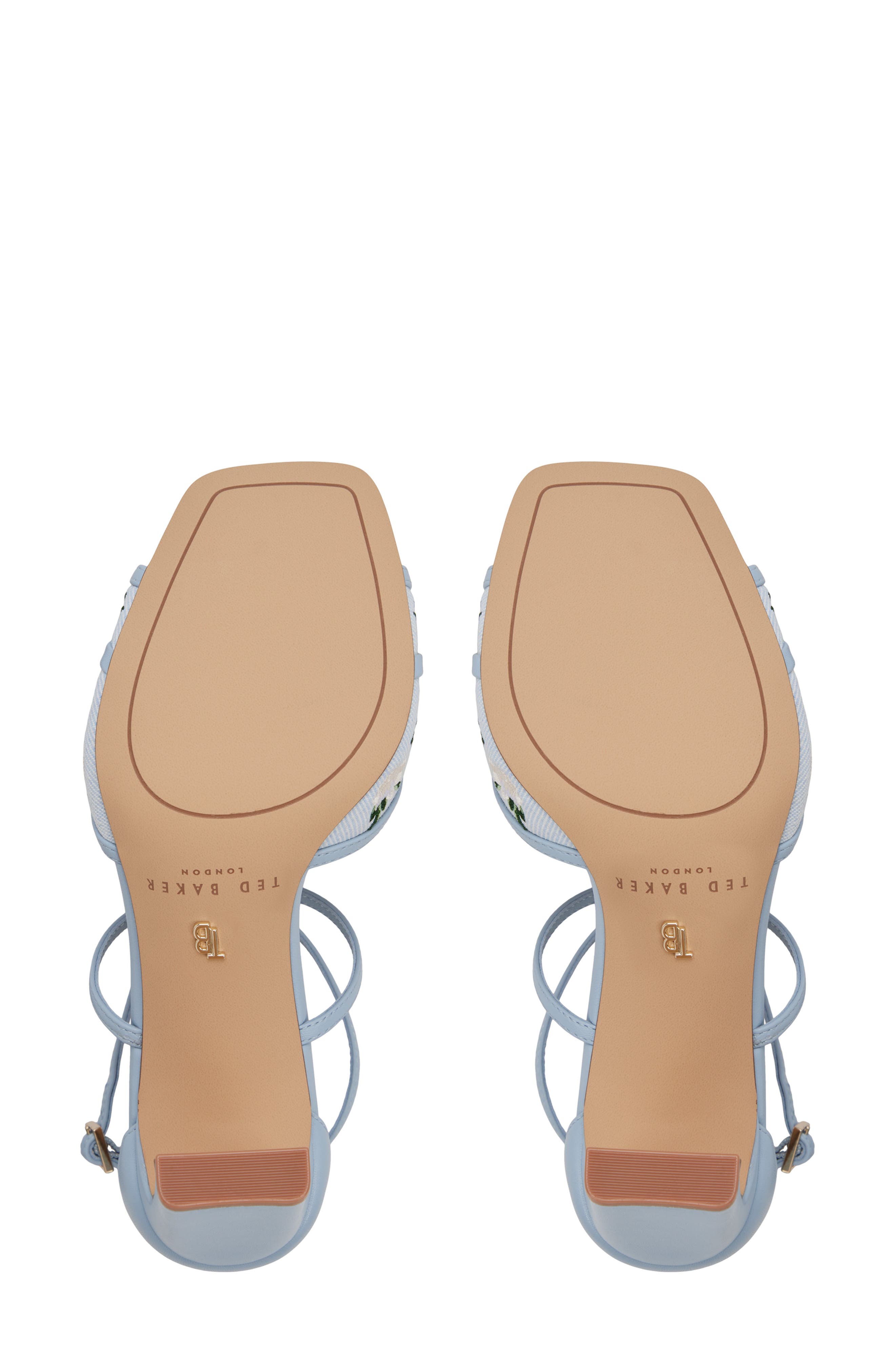 Ted Baker Allegra Embroidered Sandal, Alternate, color, 