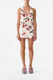 Camilla Button Front Halter Playsuit Notes From The Road