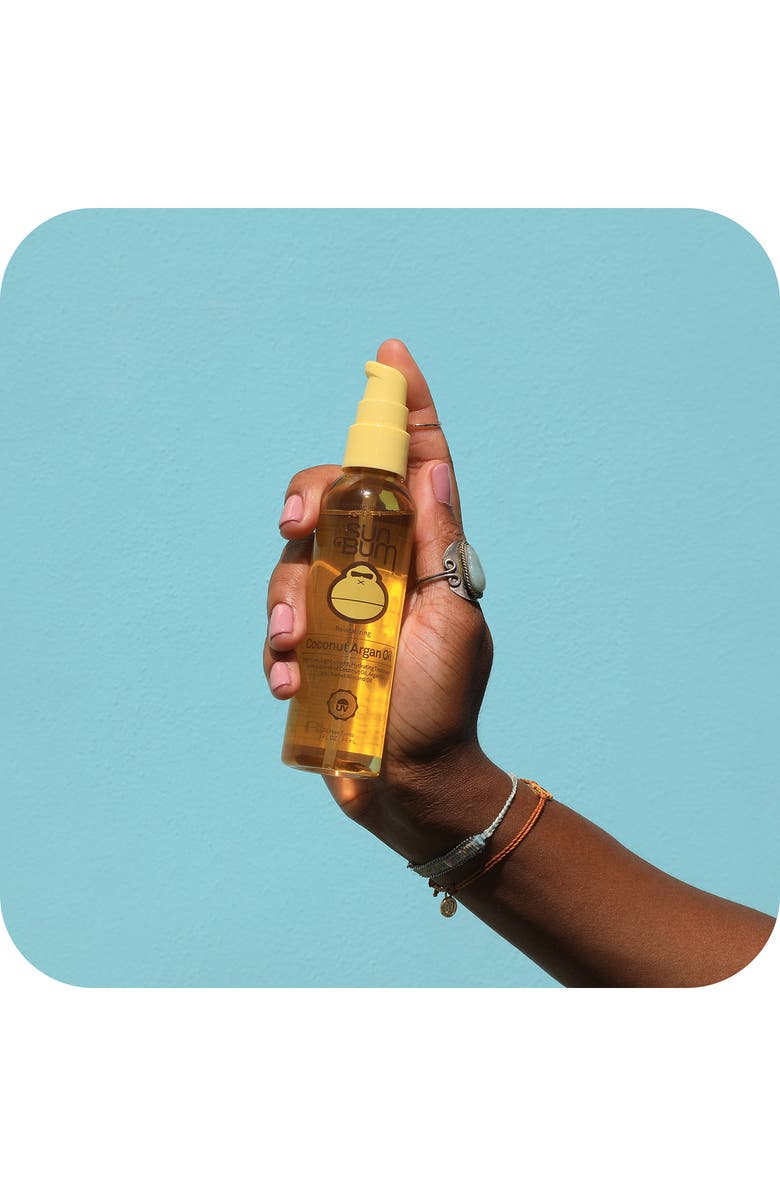 Sun Bum Revitalizing Hair 'Shine On' Coconut & Argan Oil - 3 oz., Alternate, color, 