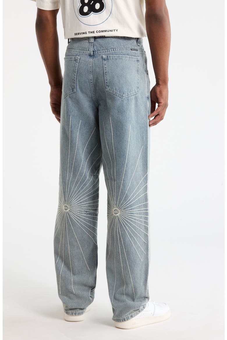 Dayton Straight Leg Jeans, Alternate, color, INDIGO
