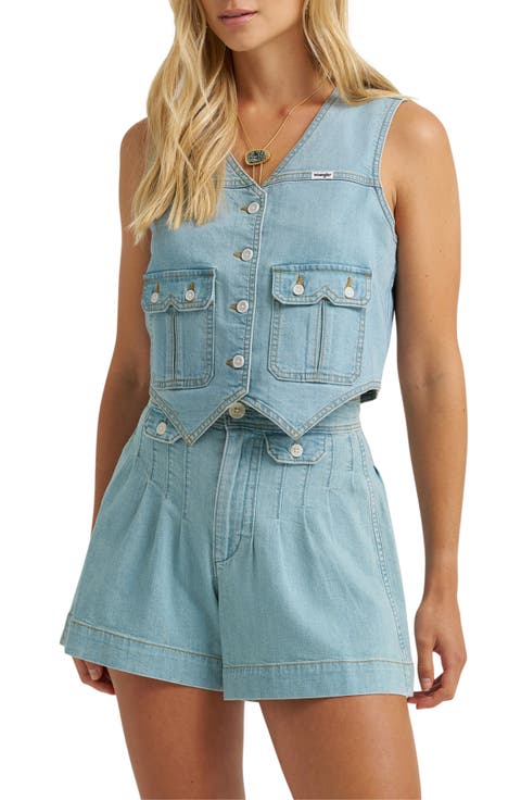 Western Denim Vest