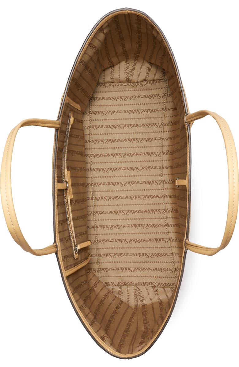 Tory Burch The Racer Tote, Alternate, color, Bianco