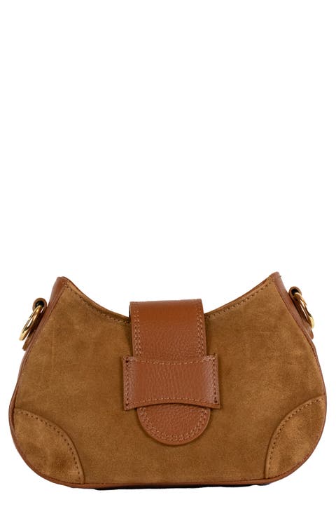Thalia Suede Shoulder Bag
